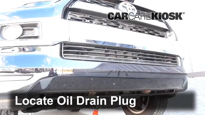 2018 Toyota 4Runner SR5 4.0L V6 Aceite Cambiar aceite y filtro de aceite